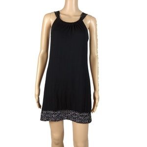 EUC Express little black shift dress